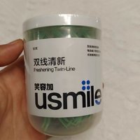 笑容加usmile双线清新牙线，口腔清洁好帮手