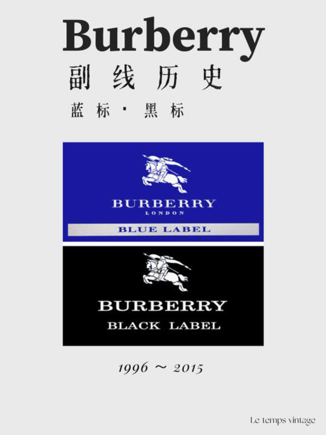 这些不是fake！！Burberry日本副线全解析