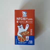 北冰洋100%NFC桔汁，新鲜又美味！