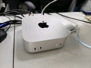 国补特惠！Apple苹果AI Mac mini M4银色高性能电脑主机深度体验