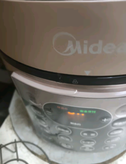 美的（Midea）电压力锅5升双胆家用提鲜高压锅 全自动智能预约煲汤煮粥煮饭锅YL50Q3-451电饭煲