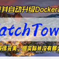 WatchTower监控并自动升级Docker程序~