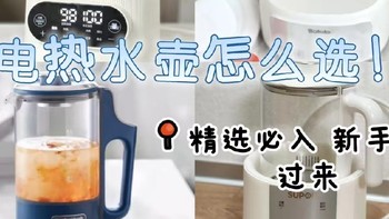 电热水壶哪个品牌好？五样电热水壶推荐，精选必入！