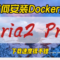 如何安装Docker版Aria2 Pro，下载速度不错~