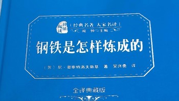 一本可以放心阅读的经典_《 钢铁是怎样炼成的》