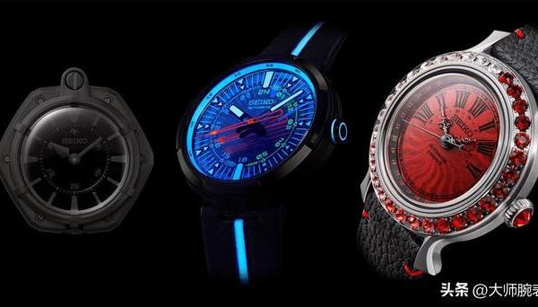不得不佩服 日系精工腕表，新出6款脑洞大开的腕表，奇思妙想