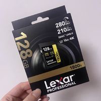 Lexar雷克沙128G SD卡：摄影存储利器