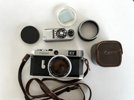 佳能 Canon P 旁轴50mm f/1.4 镜头