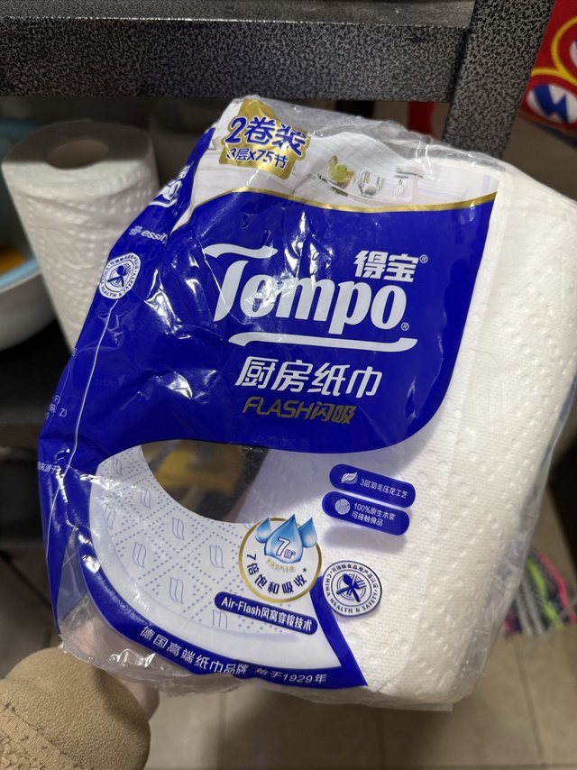 煎牛排必备神器？Tempo得宝卷纸大揭秘！