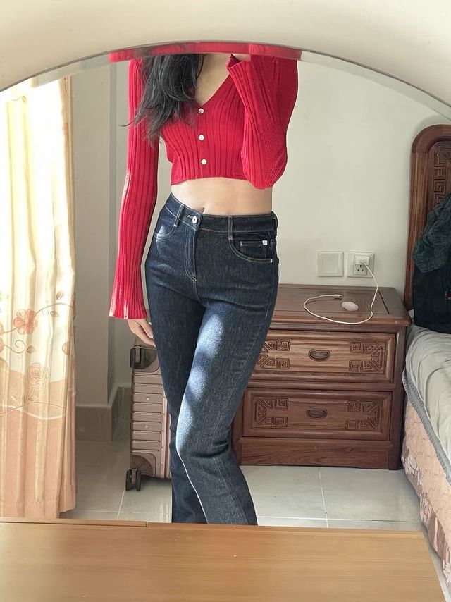 Miss Sixty复古微喇裤，显瘦百搭！