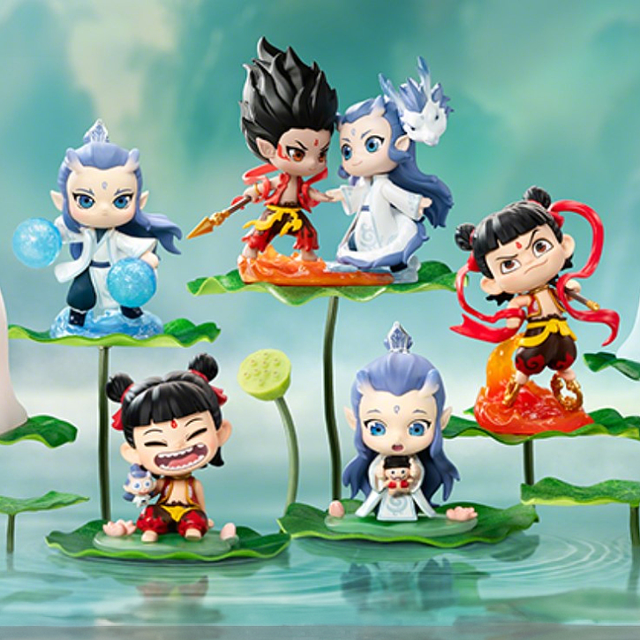 POPMART泡泡玛特《哪吒之魔童闹海》天生羁绊系列手办盲盒【报价价格