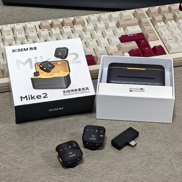 西圣Mike2无线领夹式麦克风：百元价位 短视频新手的音频神器！