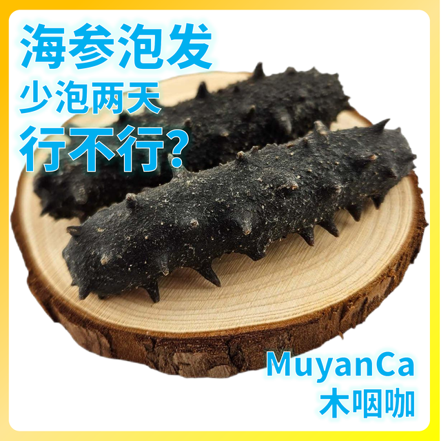 海参泡发，试试少泡两天行不行