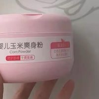 红色小象玉米爽身粉，婴儿新生专用