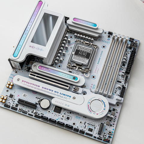 铭瑄（MAXSUN）MS-iCraft B860M CROSS PRO 瑷珈电竞之心支持DDR5