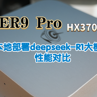 零刻SER9 Pro HX370与AI 365本地部署deepseek-R1大模型性能对比