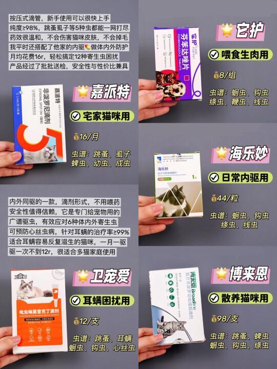 内行人建议：猫咪驱虫没选对再贵也没用！