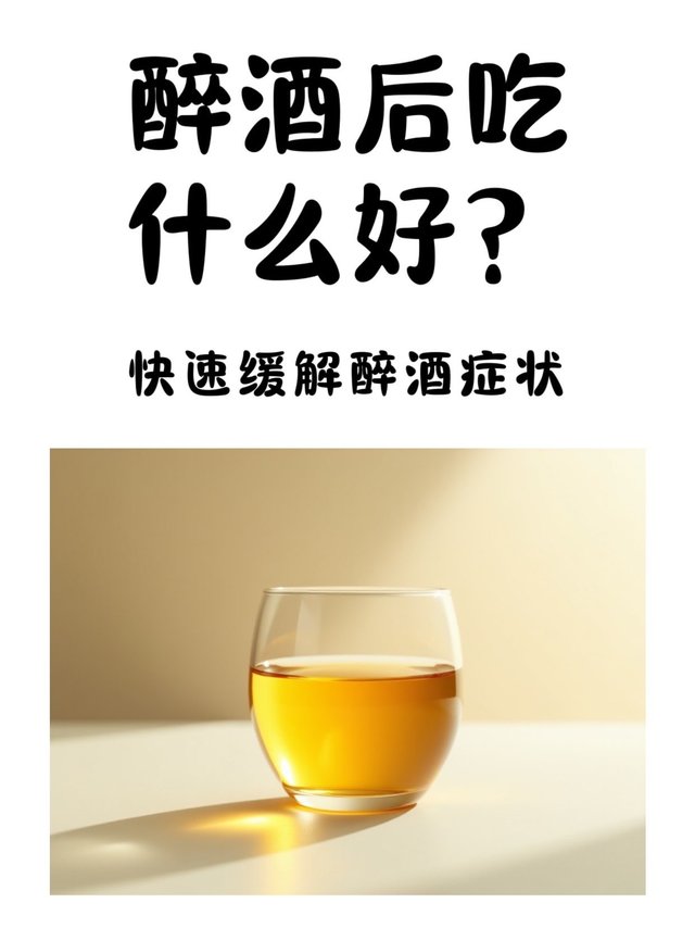 醉酒后吃什么好？