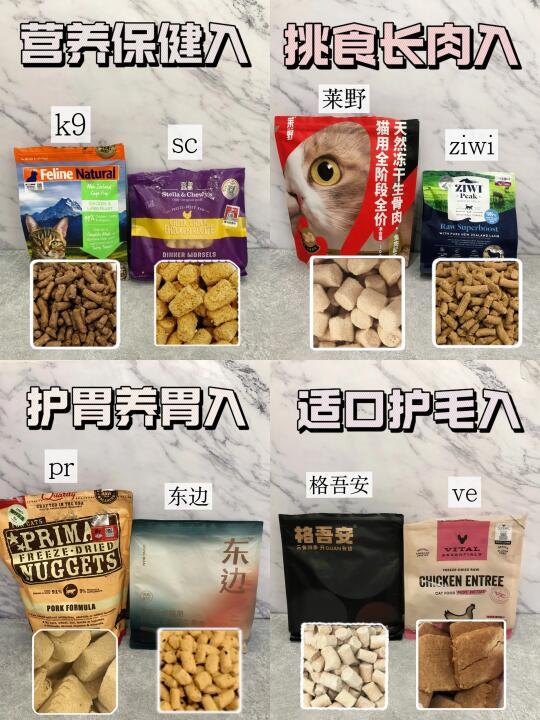 挑食细猫营养大餐！主食冻干必囤分享