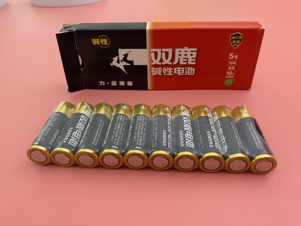 16.92元包邮10节双鹿5号电池真的值了