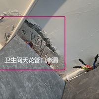 查漏报告:楼上浴缸排水和地面防水有问题，我说的，立帖为证！