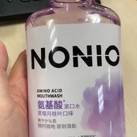 狮王NONIO氨基酸清润漱口水：无酒精，清新护齿