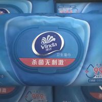 维达（Vinda）杀菌湿巾80片 