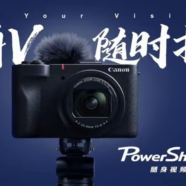 佳能发布于随身视频机PowerShot V1，1.4英寸CMOS 