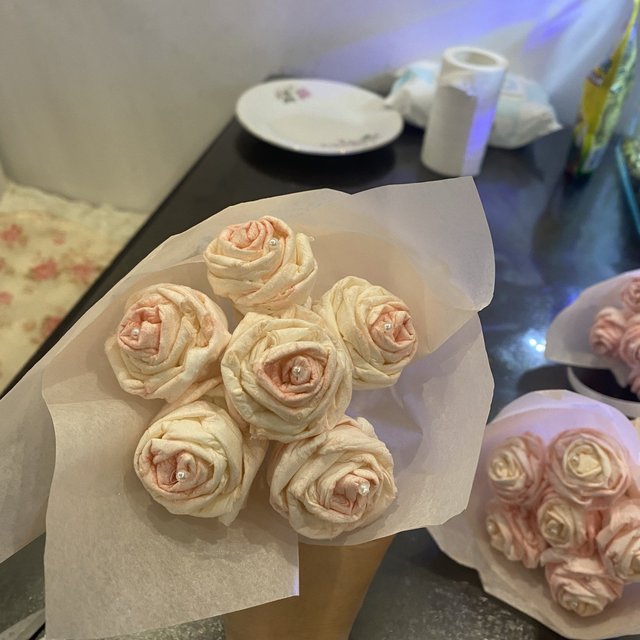 卫生纸华丽变身玫瑰花🌸